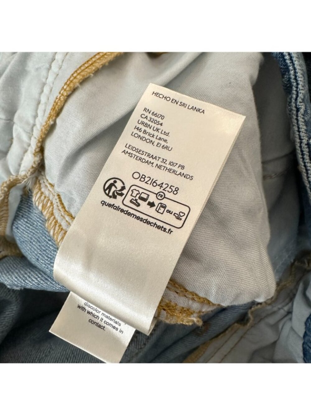 Pilcro Light Blue Denim Wide-Leg Jean Shorts - Picture 5 of 9
